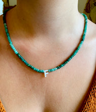 Load image into Gallery viewer, Emerald gemstone necklace