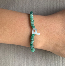 Load image into Gallery viewer, Emerald gemstone bracelet