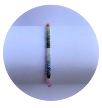 Load image into Gallery viewer, Rainbow sapphire gemstone bracelet