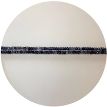 Load image into Gallery viewer, Blue iolite gemstone necklace