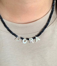 Load image into Gallery viewer, Blue jade gemstone necklace